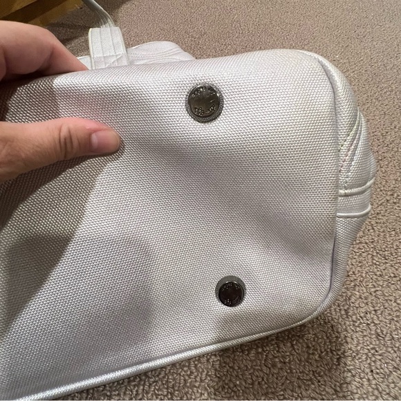 LUG Tempo Matte Luxe VL Tote Bag - Metallic Silver IcePop Stitch - Picture 12 of 14